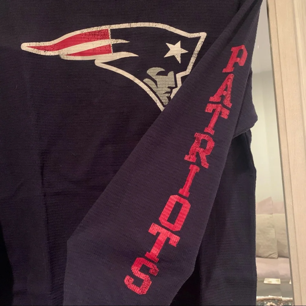 Boy’s Old Navy Patriots Football Long Sleeve Shirt
